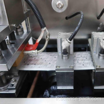 Petite machine à emballer pharmaceutique de boursouflure de comprimé